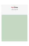Sage Color Swatches for Chiffon Bridesmaid Dresses