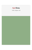 Seagrass Color Swatches for Chiffon Bridesmaid Dresses