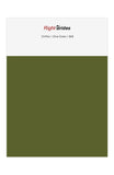 Olive Green Color Swatches for Chiffon Bridesmaid Dresses