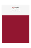 Burgundy Color Swatches for Crepe Bridesmaid Dresses