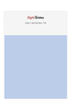 Light Sky Blue Color Swatches for Crepe Bridesmaid Dresses