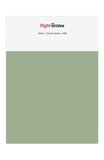 Clover Green Color Swatches for Satin Bridesmaid Dresses