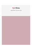 Dusty Pink Color Swatches for Stretch Satin Bridesmaid Dresses