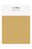Gold Color Swatches for Stretch Satin Bridesmaid Dresses