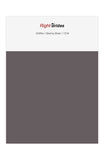 Stormy Silver Color Swatches for Chiffon Bridesmaid Dresses