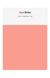 Watermelon Color Swatches for Chiffon Bridesmaid Dresses