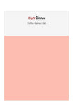 Salmon Color Swatches for Chiffon Bridesmaid Dresses