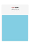 Sky Blue Color Swatches for Chiffon Bridesmaid Dresses