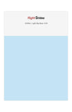 Light Sky Blue Color Swatches for Chiffon Bridesmaid Dresses