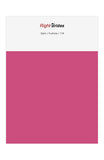 Fuchsia Color Swatches for Satin Bridesmaid Dresses
