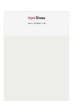 Off White Color Swatches for Satin Bridesmaid Dresses