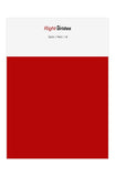 Red Color Swatches for Satin Bridesmaid Dresses