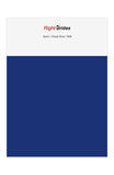 Royal Blue Color Swatches for Satin Bridesmaid Dresses