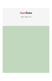 Sage Color Swatches for Satin Bridesmaid Dresses