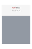 Slate Grey Color Swatches for Satin Bridesmaid Dresses