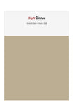 Khaki Color Swatches for Stretch Satin Bridesmaid Dresses