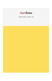 Yellow Color Swatches for Stretch Satin Bridesmaid Dresses